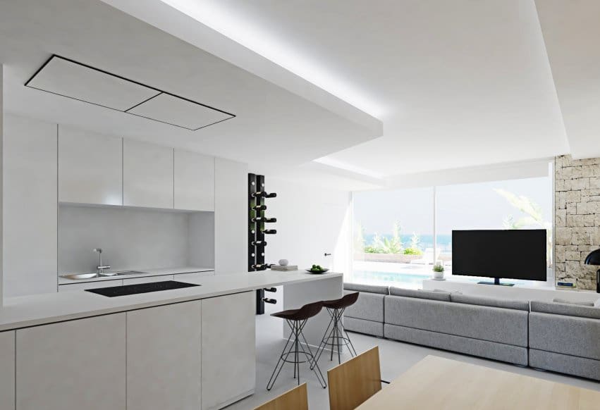 Chalet de 3 habitaciones en Calpe / Calp en venta con piscina - 1.200.000 € (Ref: 9293779)