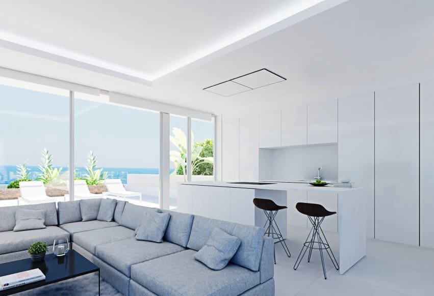 Chalet de 3 habitaciones en Calpe / Calp en venta con piscina - 1.200.000 € (Ref: 9293779)