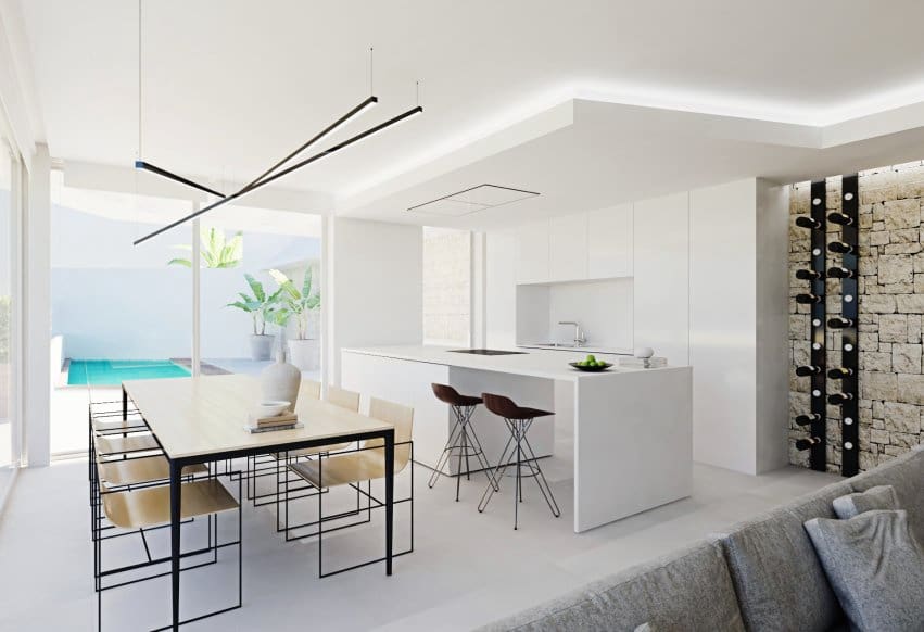 Chalet de 3 habitaciones en Calpe / Calp en venta con piscina - 1.200.000 € (Ref: 9293779)