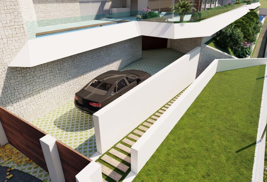 Chalet de 3 habitaciones en Calpe / Calp en venta con piscina - 1.200.000 € (Ref: 9293779)