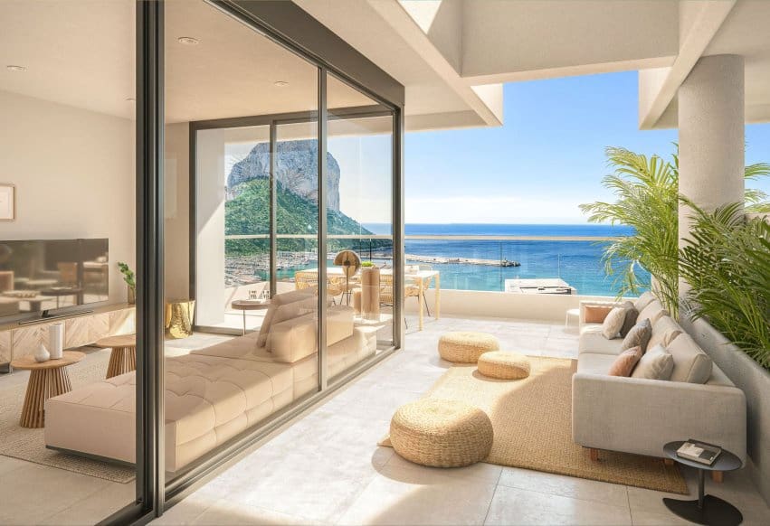 3 slaapkamer Appartement te koop in Calpe / Calp met zwembad - € 890.000 (Ref: 9307150)