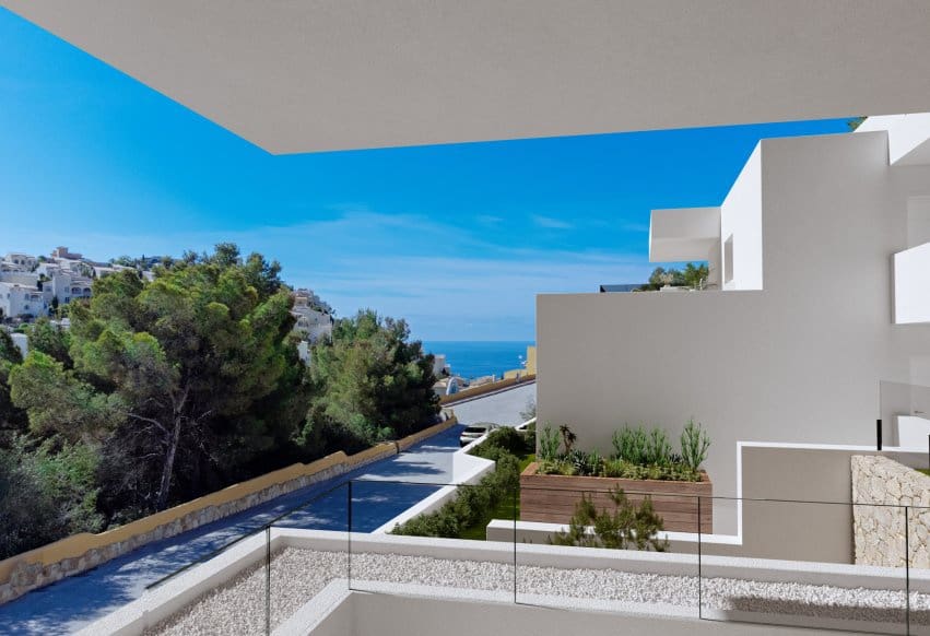 2 soverom Penthouse til salgs i Benitachell / Benitatxell med svømmebasseng - € 476 000 (Ref: 9357642)