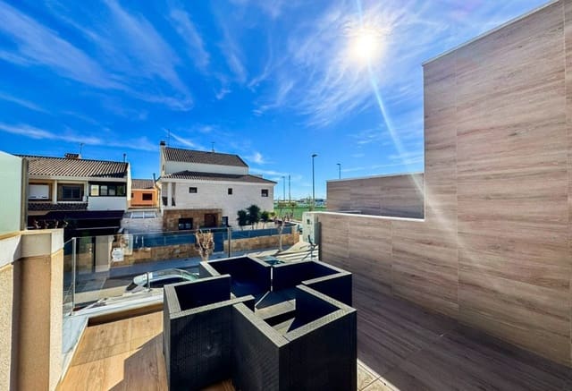 3 chambre Appartement à vendre à Pilar de la Horadada ciudad, Pilar de la Horadada avec piscine - 395 000 € (Ref: 9521132)