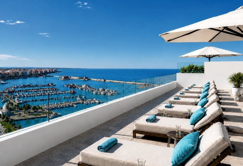 Ático de 1 habitación en Torrevieja en venta con piscina - 320.000 € (Ref: 9888474)