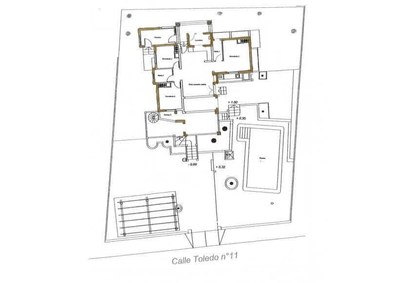 3 soveværelse Villa til salg i Ciudad Quesada med swimmingpool - € 550.000 (Ref: 9895372)