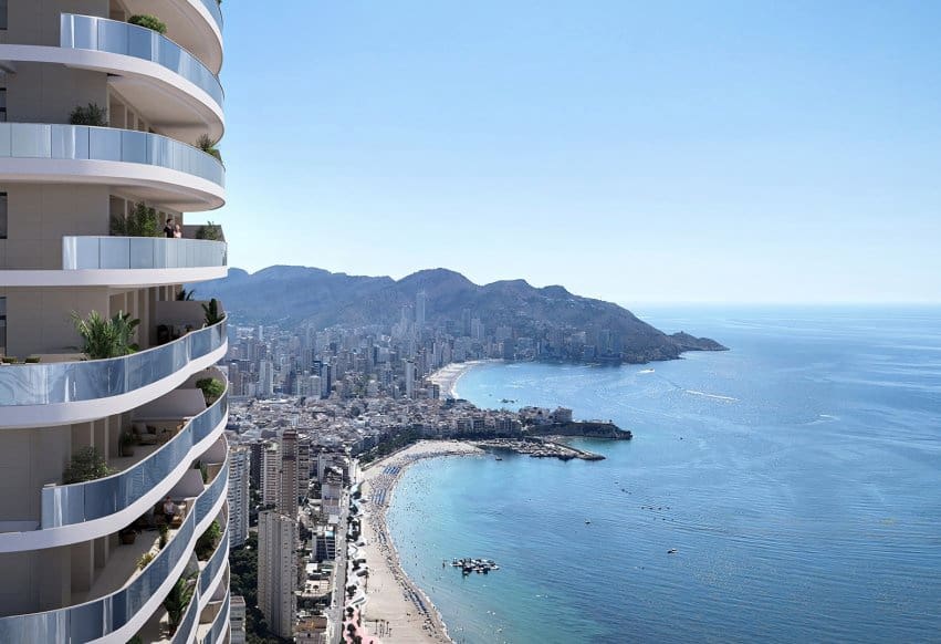 2 camera da letto Appartamento in vendita in Benidorm con piscina - 849.000 € (Rif: 9932187)