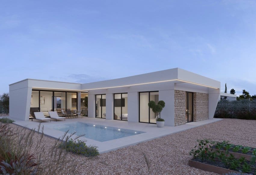 3 slaapkamer Villa te koop in Fuente Alamo de Murcia met zwembad - € 620.048 (Ref: 9950183)