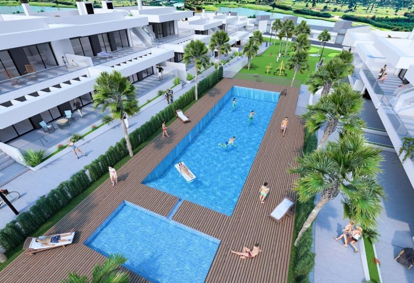 2 sovrum Bungalow till salu i Algorfa med pool - 285 000 € (Ref: 9953067)