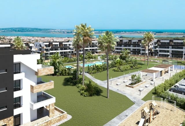 2 chambre Appartement à vendre à El Chaparral - La Siesta - La Torreta, Torrevieja avec piscine - 297 000 € (Ref: 9955681)