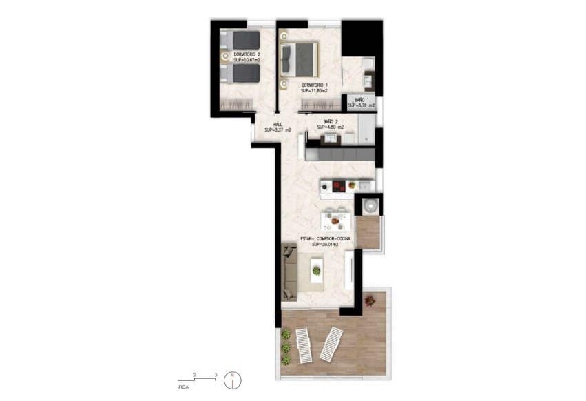 2 bedroom Apartment for sale in Orihuela Costa - € 295,000 (Ref: 9964171)