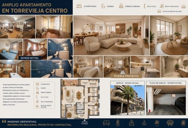 4 Zimmer Haus zu verkaufen in Centro - Muelle Pesquero, Torrevieja - 255.000 € (Ref: 9979412)