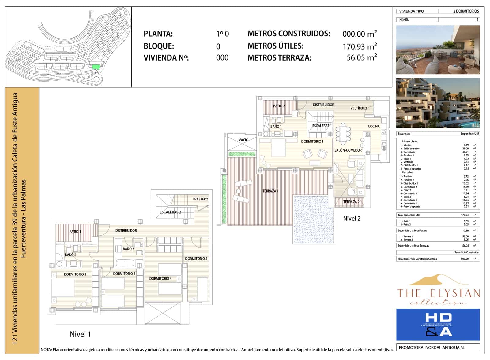 2 slaapkamer Appartement te koop in Caleta de Fuste met zwembad garage - € 275.000 (Ref: 9344155)