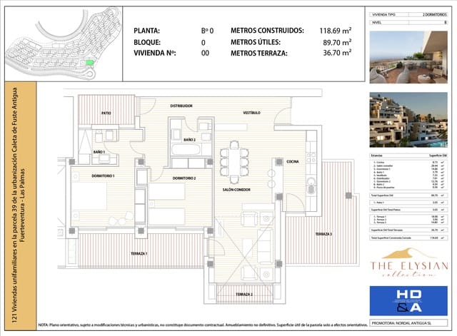 2 soveværelse Lejlighed til salg i Caleta de Fuste, Antigua med swimmingpool garage - € 275.000 (Ref: 9344155)