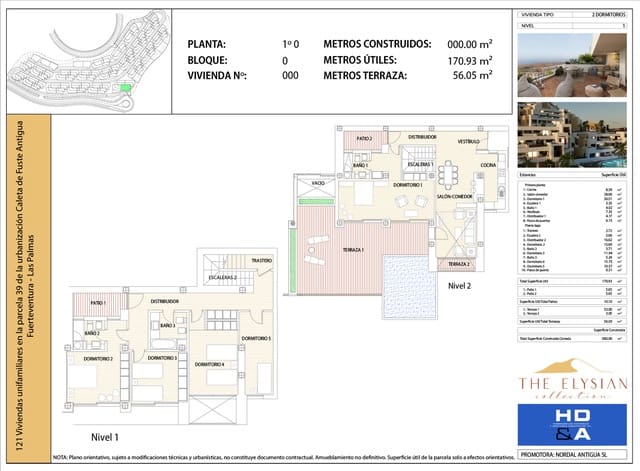 2 soveværelse Lejlighed til salg i Caleta de Fuste, Antigua med swimmingpool garage - € 275.000 (Ref: 9344155)