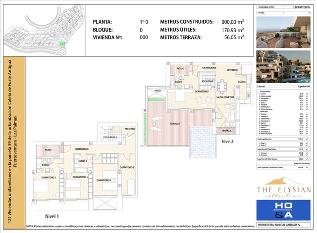 2 slaapkamer Appartement te koop in Caleta de Fuste, Antigua met zwembad garage - € 275.000 (Ref: 9344155)