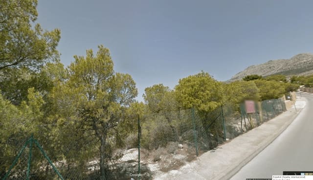 Byggetomt til salgs i Altea - € 285 000 (Ref: 7122386)