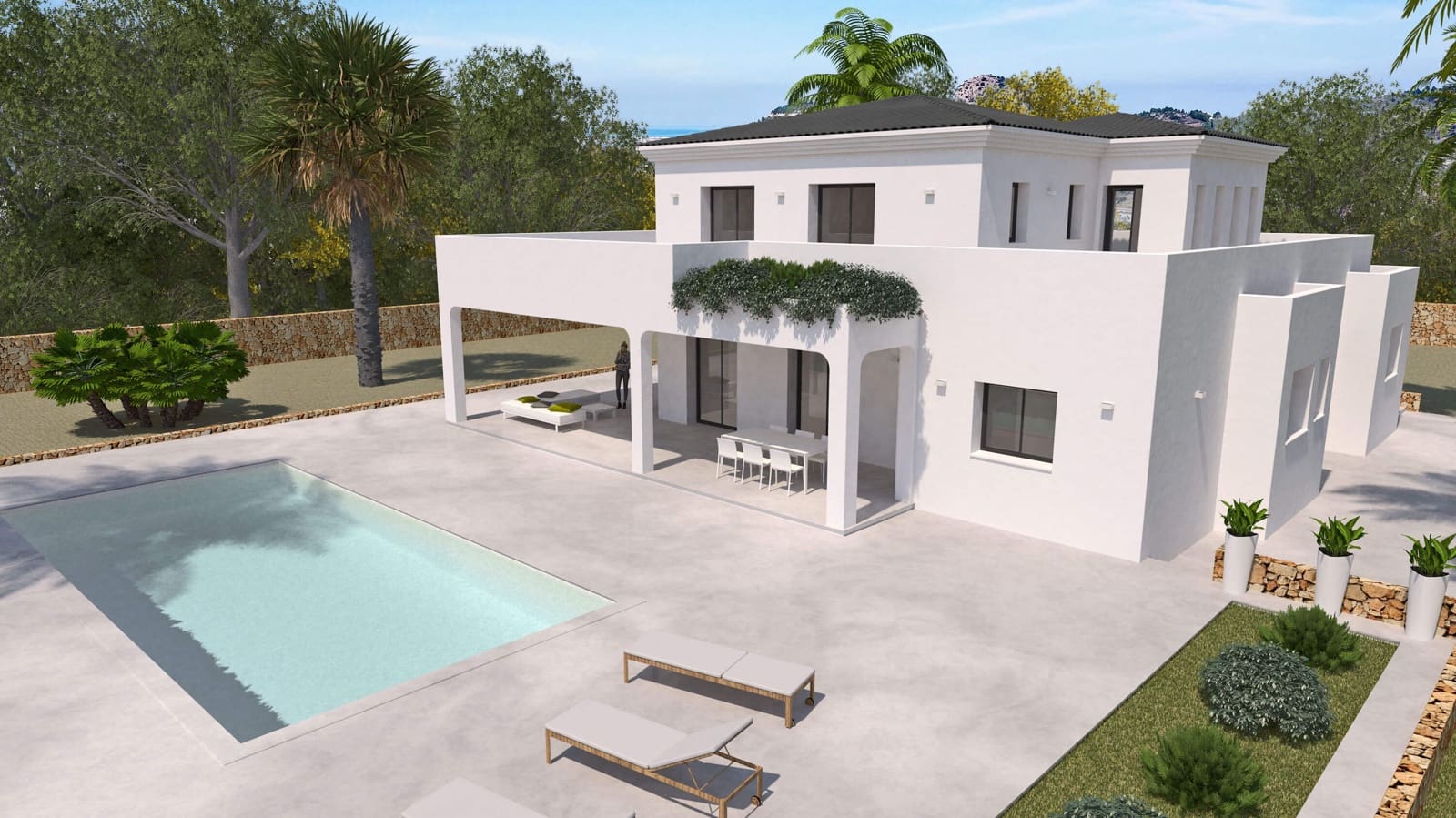 4 bedroom Villa for sale in Pedreguer with pool garage - € 1,375,000 (Ref: 7485189)