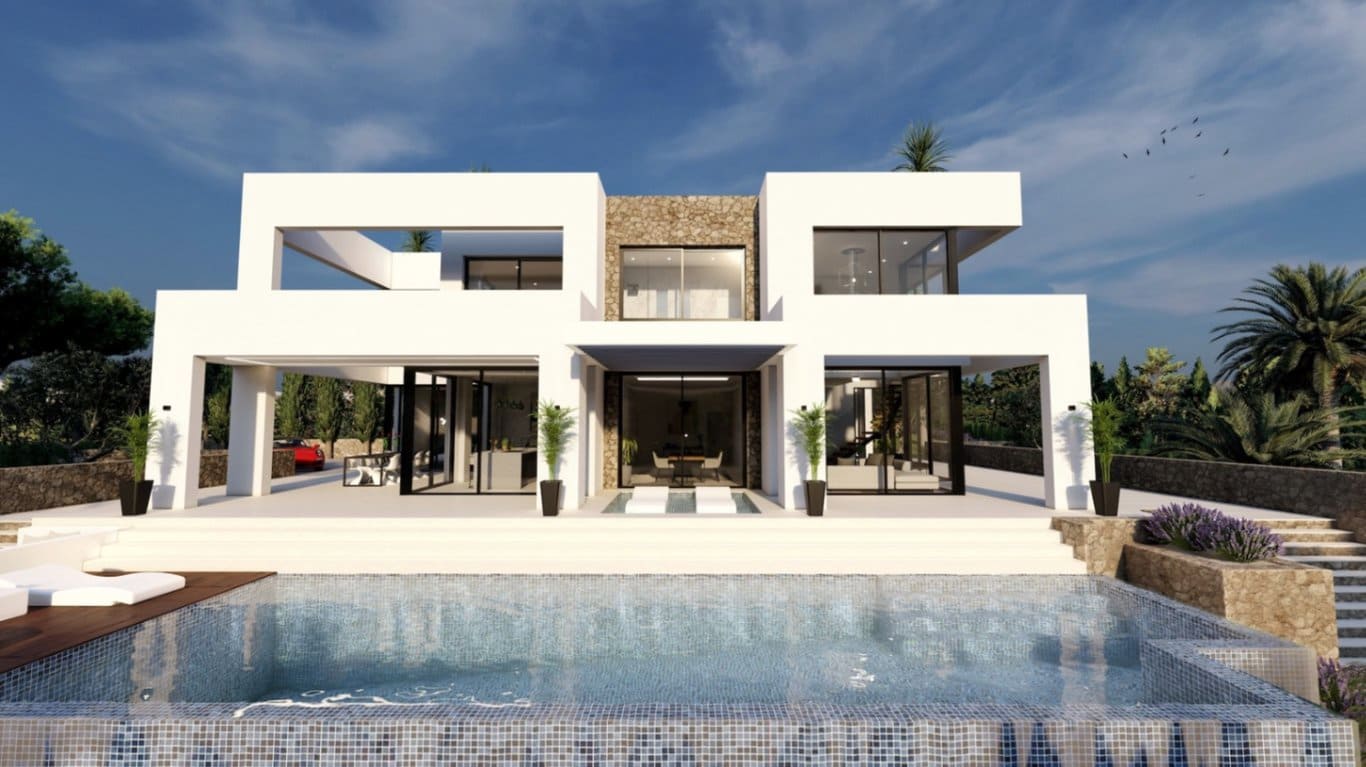 4 soverom Villa til salgs i Benissa med svømmebasseng garasje - € 2 260 000 (Ref: 9533384)
