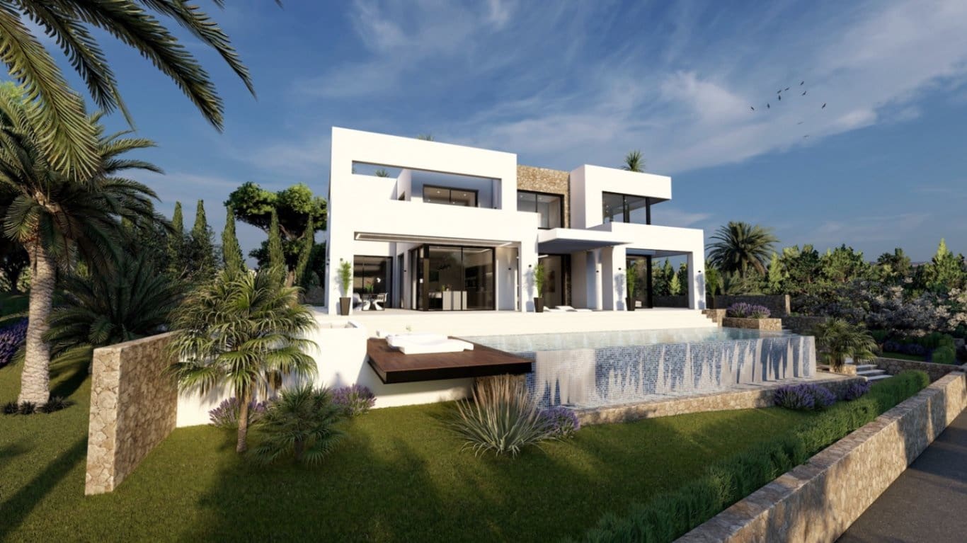 4 soverom Villa til salgs i Benissa med svømmebasseng garasje - € 2 260 000 (Ref: 9533384)