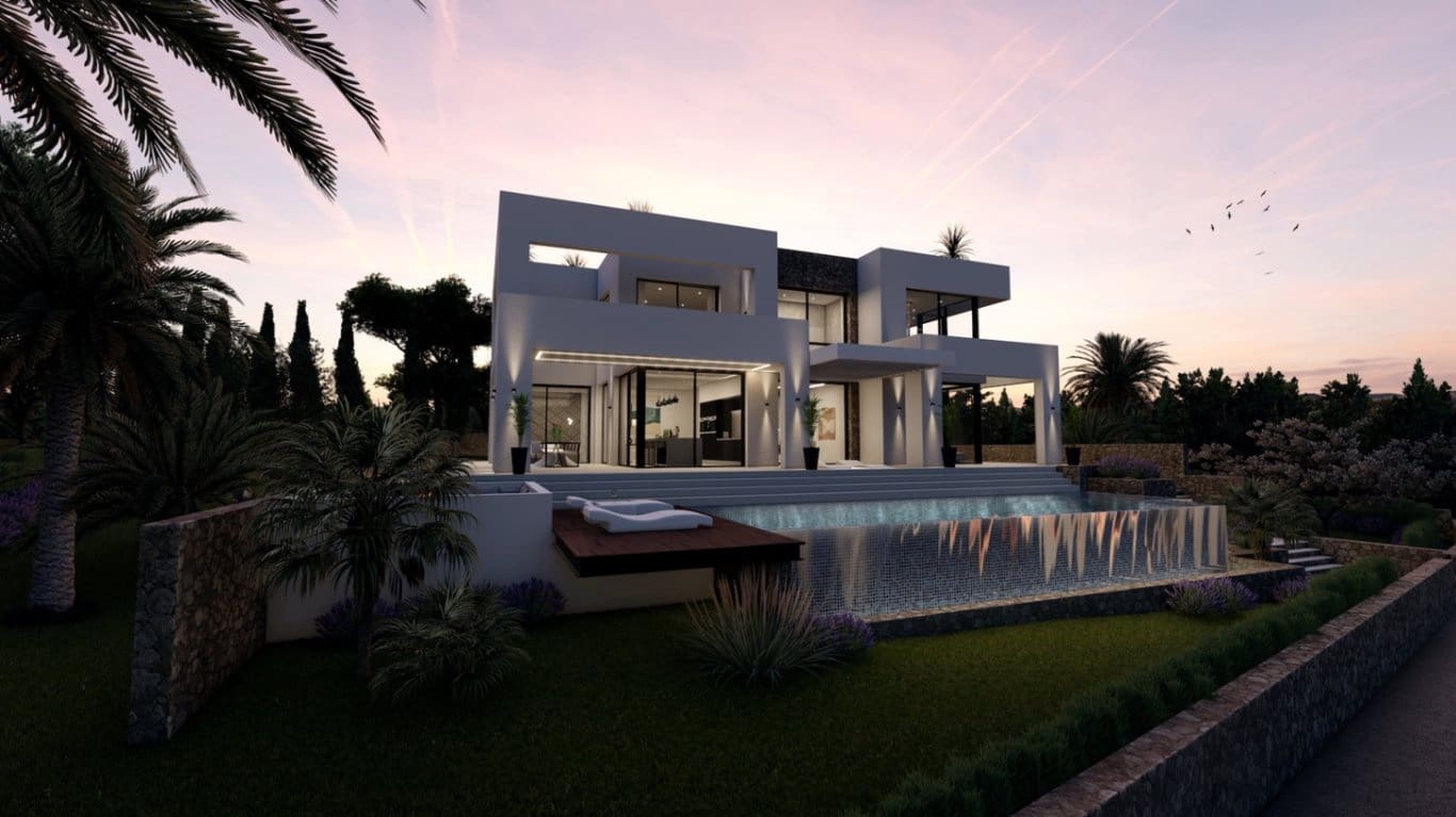 4 soverom Villa til salgs i Benissa med svømmebasseng garasje - € 2 260 000 (Ref: 9533384)