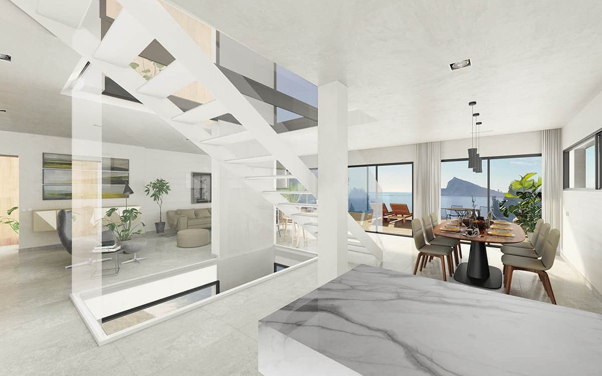 4 Zimmer Villa zu verkaufen in Altea mit Pool Garage - 1.580.000 € (Ref: 9533403)