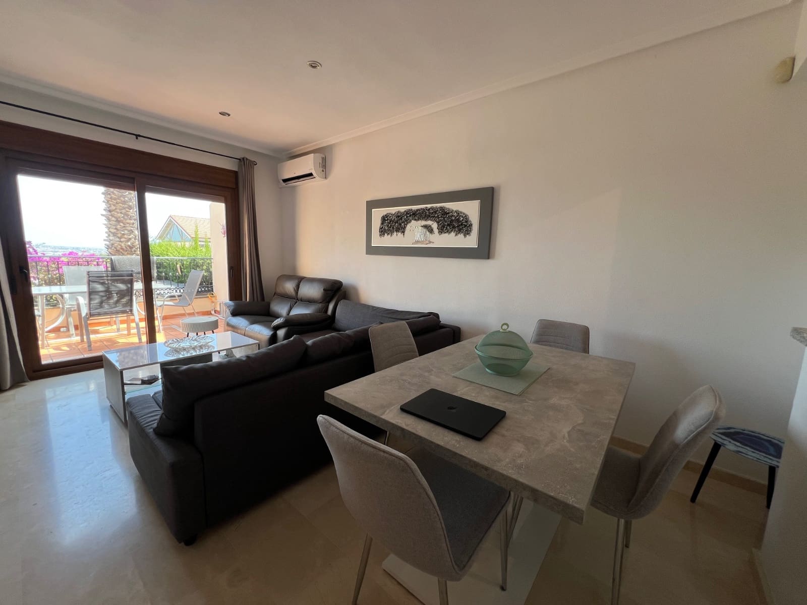2 bedroom Terraced Villa for sale in Algorfa with pool - € 215,000 (Ref: 10009885)