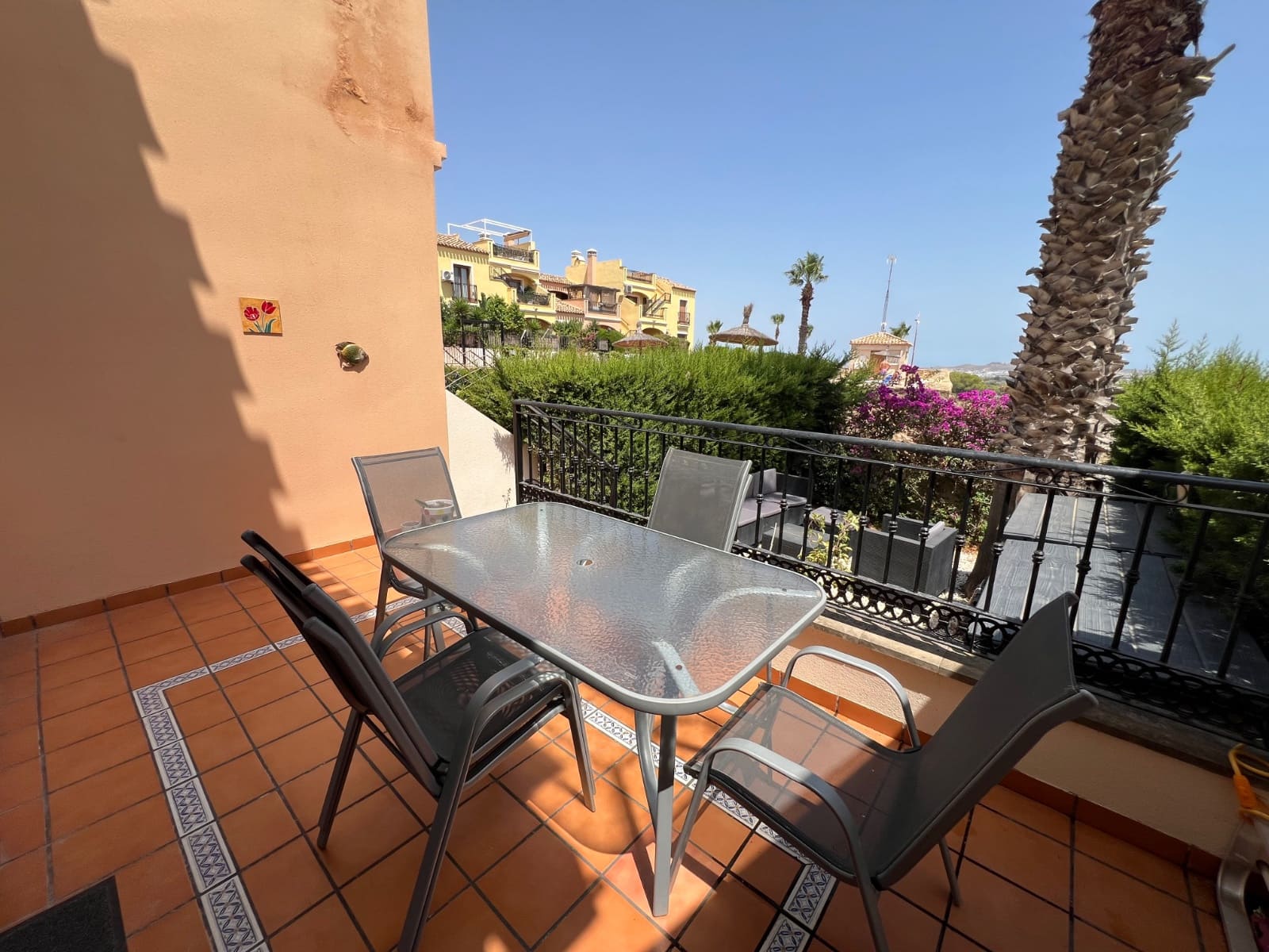 2 bedroom Terraced Villa for sale in Algorfa with pool - € 215,000 (Ref: 10009885)