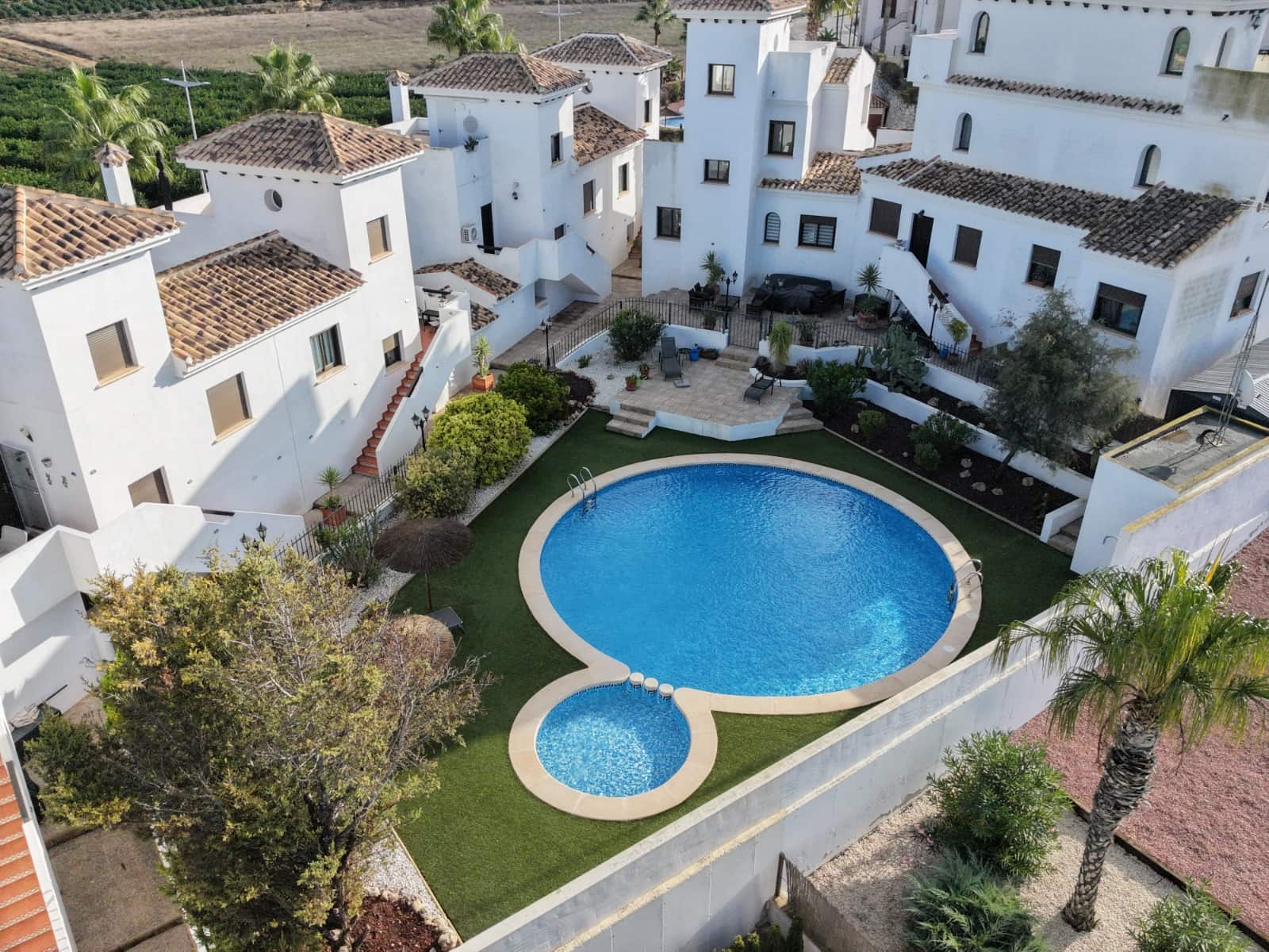 2 bedroom Semi-detached Villa for sale in Algorfa with pool garage - € 247,950 (Ref: 10167139)