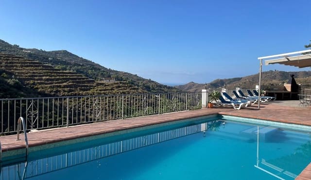4 soveværelse Villa til leje i Cómpeta med swimmingpool garage - € 2.350 (Ref: 10147460)