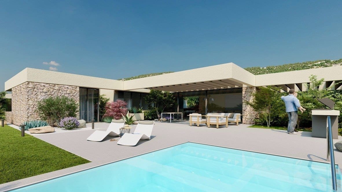 3 soveværelse Villa til salg i Pinoso med swimmingpool garage - € 350.000 (Ref: 10116016)