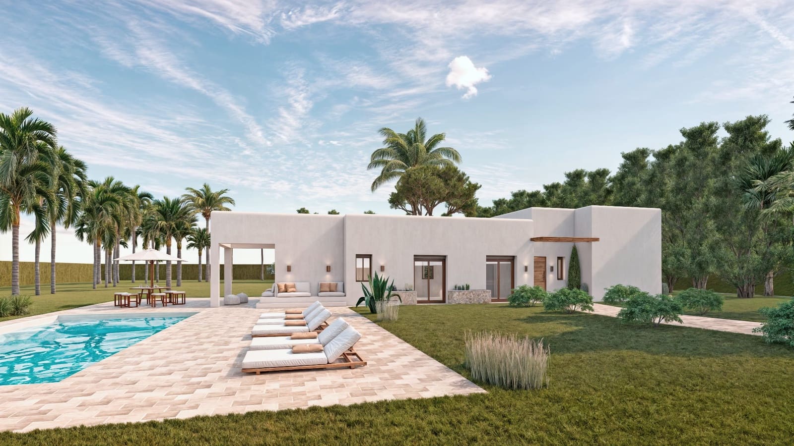 3 soveværelse Villa til salg i Pinoso med swimmingpool garage - € 350.000 (Ref: 10116016)