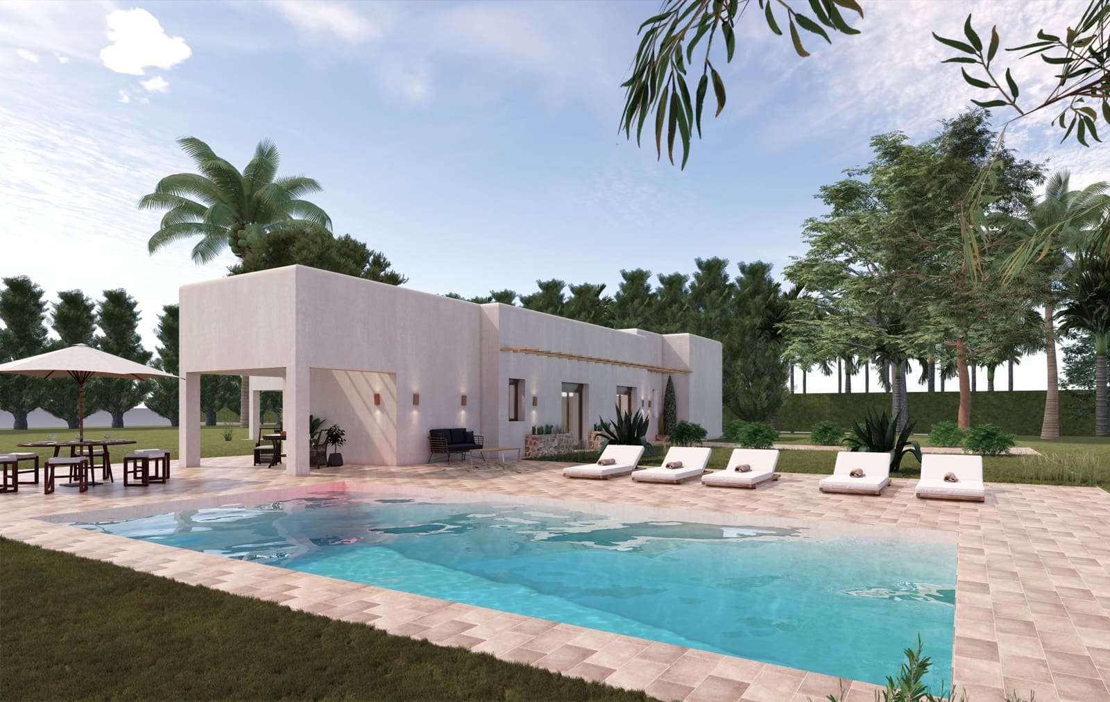 5 soveværelse Finca/Landehus til salg i Hondon de las Nieves med swimmingpool garage - € 550.000 (Ref: 9820902)