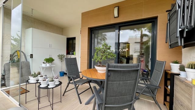 2 Zimmer Apartment zu verkaufen in Los Dolses, Orihuela mit Pool Garage - 229.000 € (Ref: 9113629)