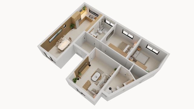 2 makuuhuone Huvila myytävänä paikassa Tarajalejo, Tuineje - 360 000 € (Ref: 10046928)