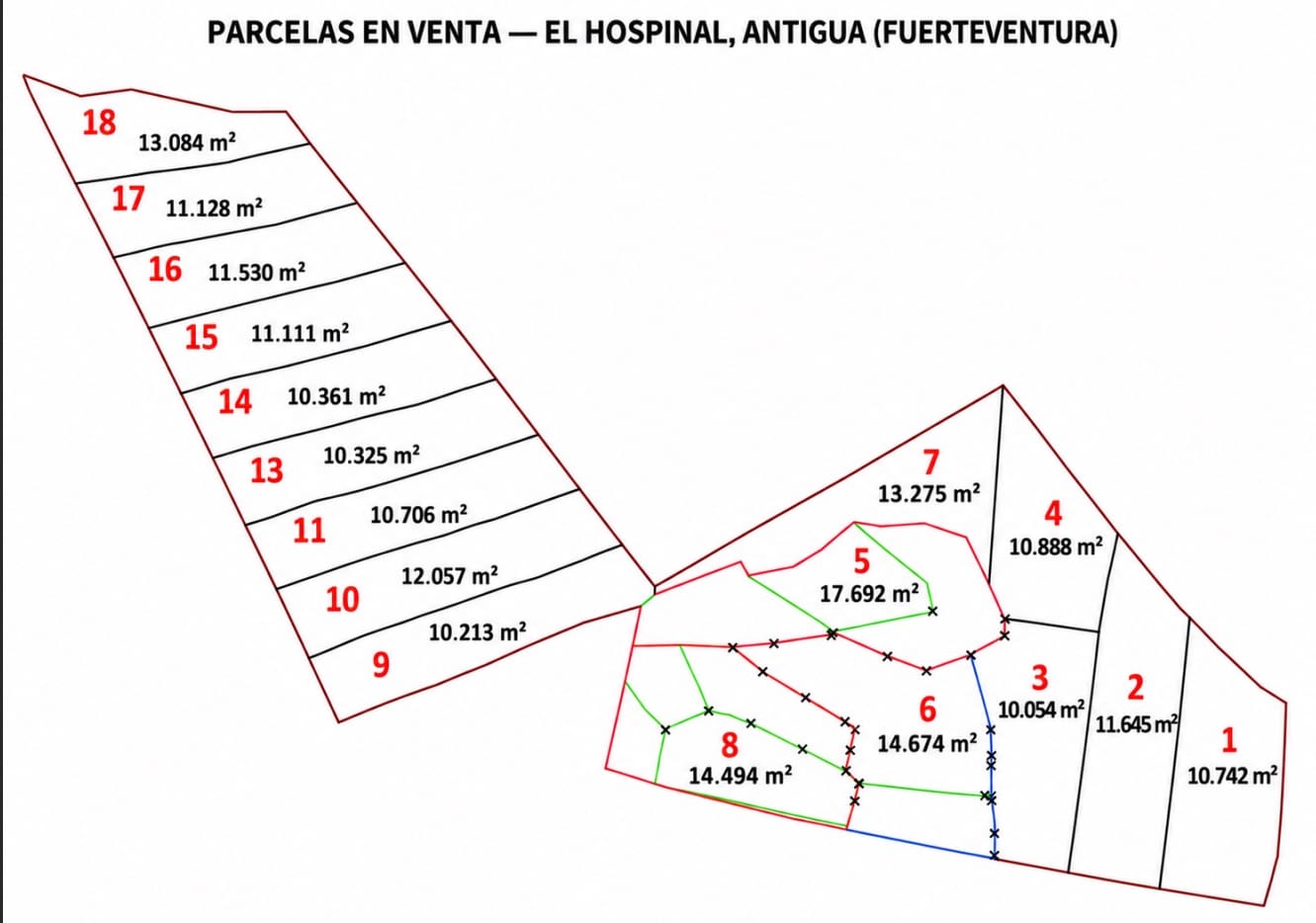 Undeveloped Land for sale in Antigua - € 33,000 (Ref: 10161037)