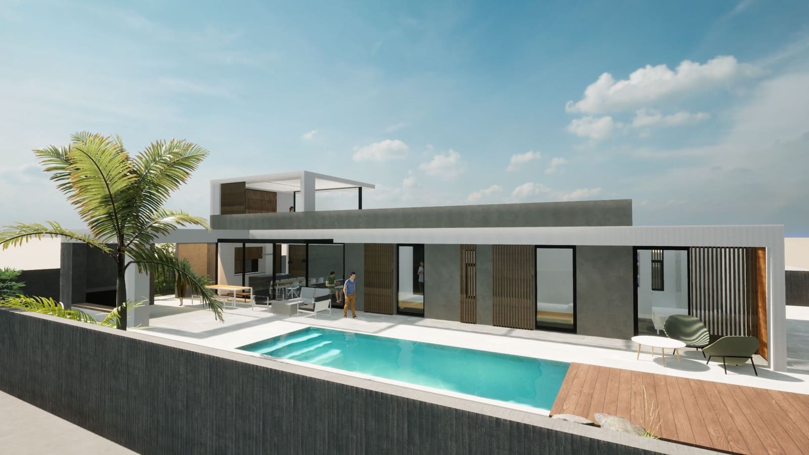 3 sypialnia Willa na sprzedaż w Corralejo z basenem garażem - 987 000 € (Ref: 7852349)