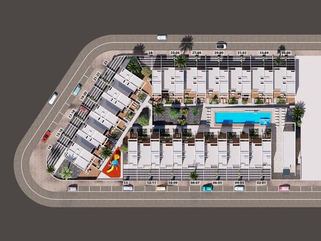 2 quarto Moradia Geminada para venda em La Oliva com piscina garagem - 265 000 € (Ref: 7852455)