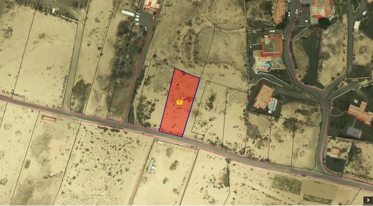 Grunde uden byggetilladelser til salg i Lajares - € 262.500 (Ref: 8759643)