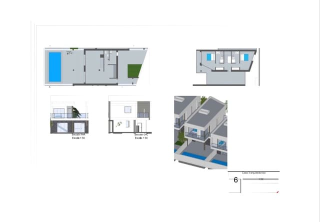 2 Zimmer Doppelhaus zu verkaufen in Villaverde, La Oliva - 454.000 € (Ref: 9445891)
