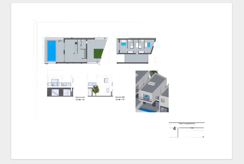2 sypialnia Dom blizniak na sprzedaż w Villaverde - 454 000 € (Ref: 9445891)