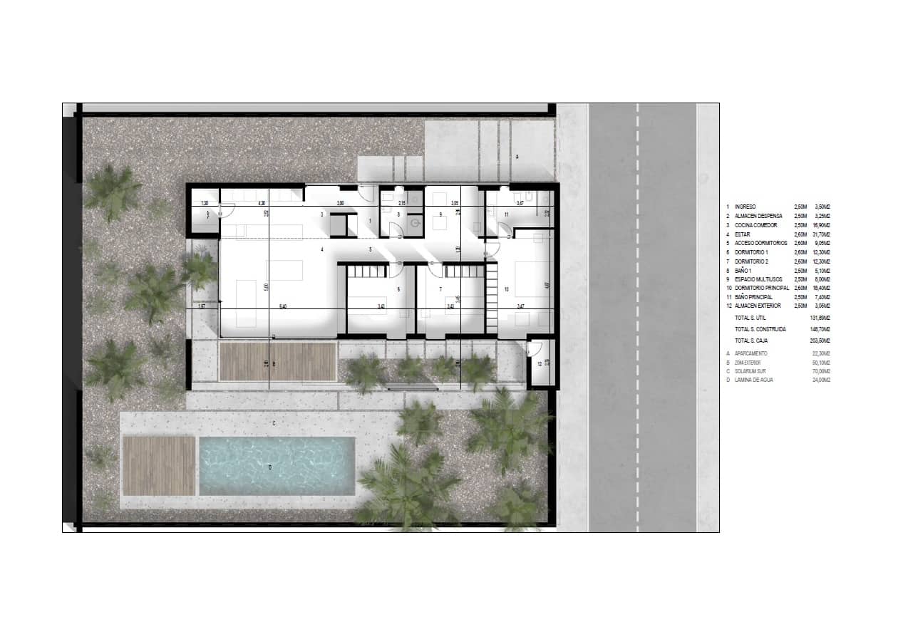 3 slaapkamer Villa te koop in Villaverde met zwembad garage - € 495.000 (Ref: 9202184)