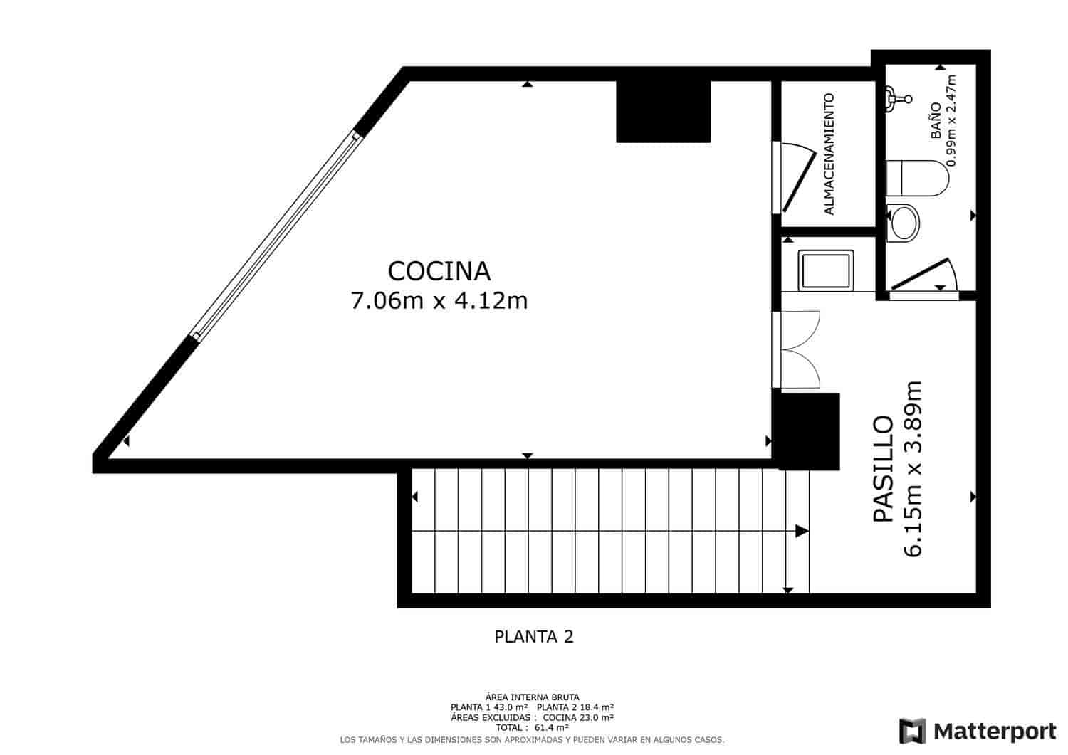 Kaupallinen myytävänä paikassa Las Palmas de Gran Canaria - 174 000 € (Ref: 9586869)