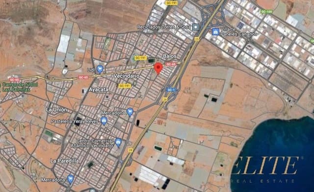 Ubebygd land til salgs i Santa Lucía de Tirajana - € 1 648 000 (Ref: 9665720)