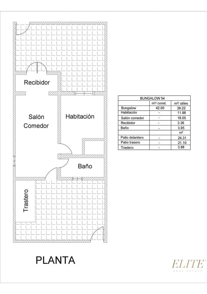 1 slaapkamer Bungalow te koop in Playa del Ingles met garage - € 310.000 (Ref: 9800318)