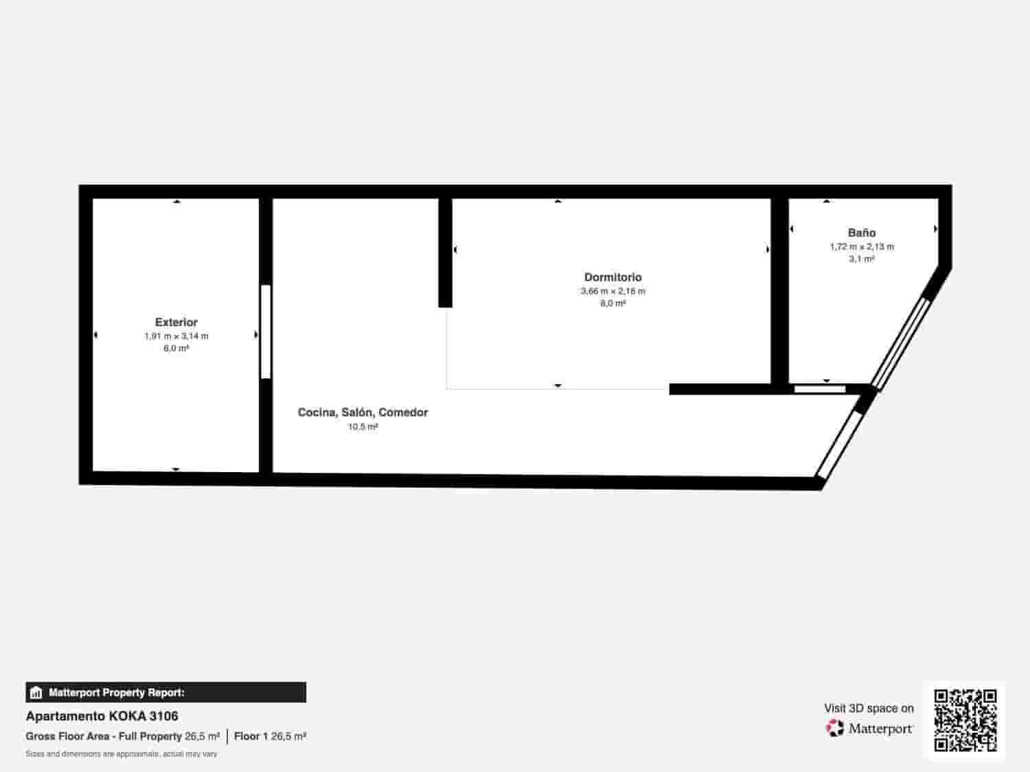 Huoneisto myytävänä paikassa Playa del Ingles mukana uima-altaan 
autotalli - 220 000 € (Ref: 9804050)