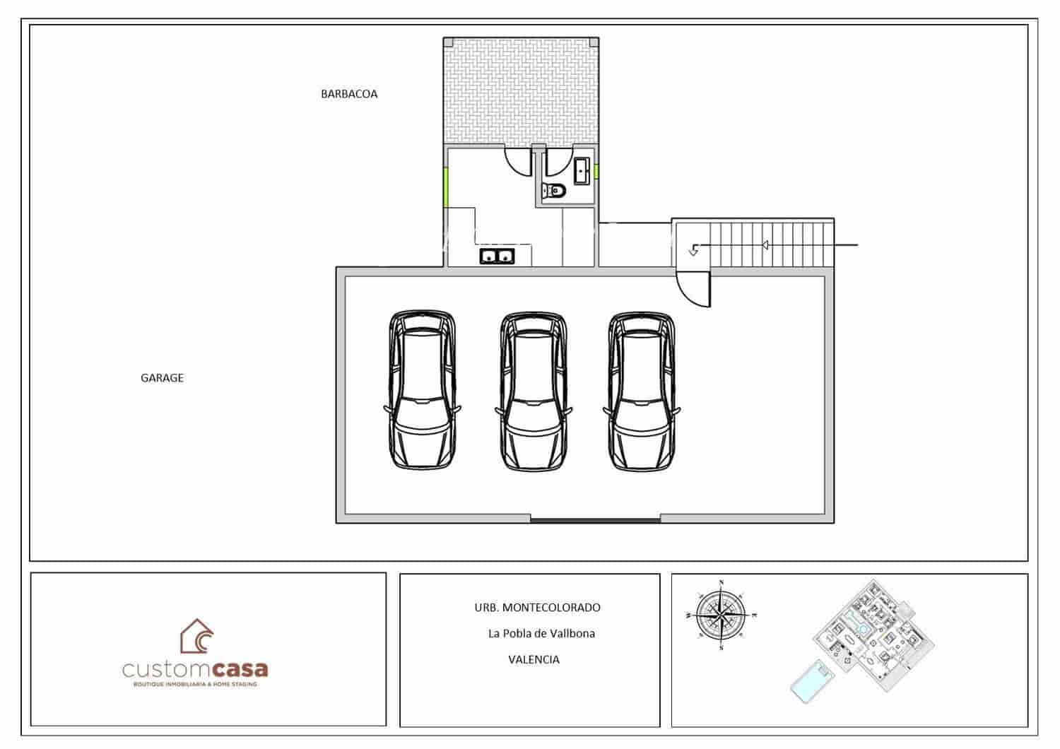 7 camera da letto Villa in vendita in La Pobla de Vallbona con piscina garage - 830.000 € (Rif: 8660778)