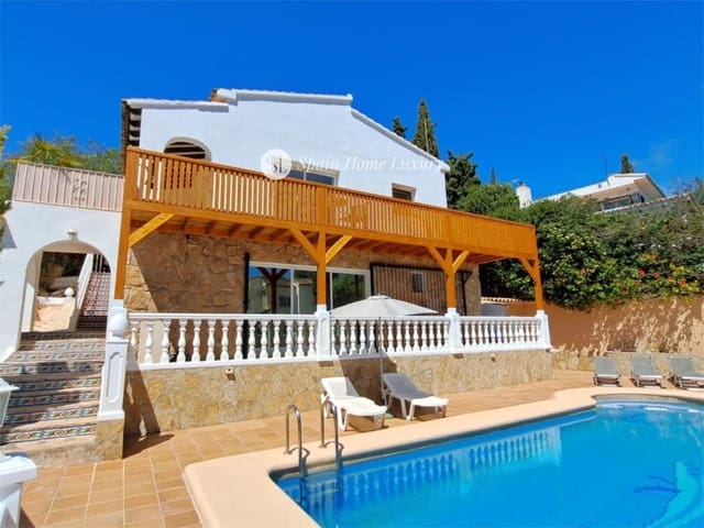 3 sypialnia Willa na sprzedaż w Benimeit - Tabaira, Teulada-Moraira z basenem - 640 000 € (Ref: 8861897)