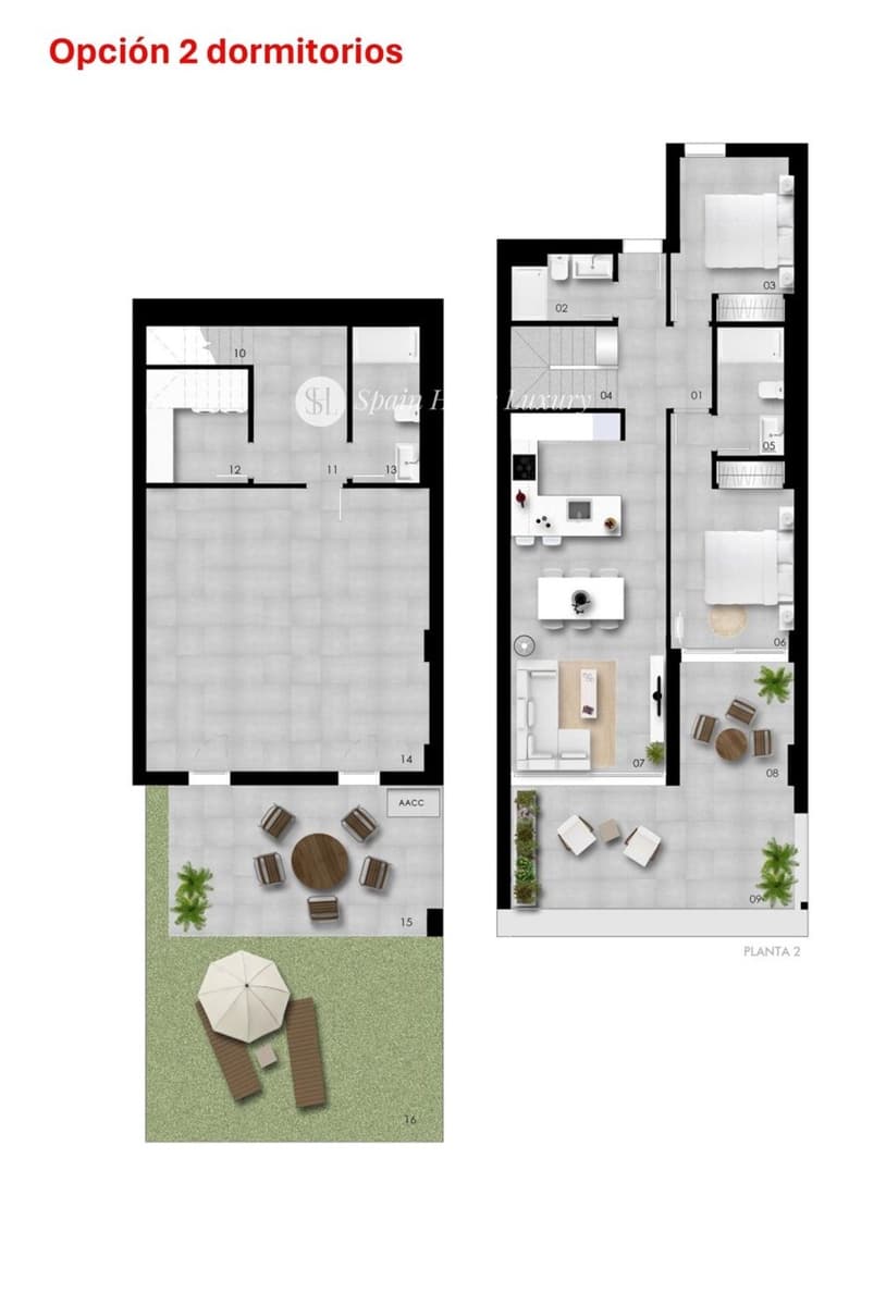 4 soverom Penthouse til salgs i La Villajoyosa / Vila Joiosa med svømmebasseng - € 620 000 (Ref: 8920167)