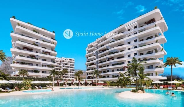 2 makuuhuone Asunto myytävänä paikassa Centro Urbano, La Villajoyosa / Vila Joiosa mukana uima-altaan 
autotalli - 410 000 € (Ref: 8977706)