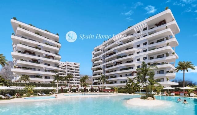 1 soveværelse Lejlighed til salg i La Villajoyosa / Vila Joiosa med swimmingpool garage - € 325.000 (Ref: 8979115)